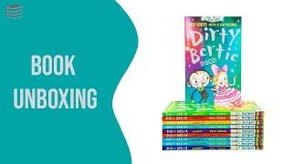 Dirty Bertie Collection 10 Books Set (Series 3) By David Roberts Disco, Monster - Book Unboxing
