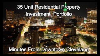 RESIDENTIAL INVESTMENT PROPERTY PORTFOLIO - 35 Units / 22 Properties in Cleveland Ohio - $2,866,100