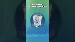 Evolution of Windows Recycle Bin (1995 - 2021)