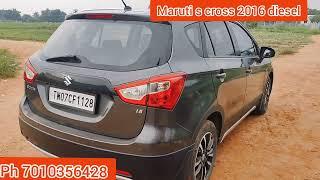 Maruti s-cross .2016 top model 1.6 single owner price 625000 onley abi cars arcot