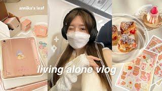 living alone vlog ️ first travels of year, preparing a small business launch, back in my bagel era