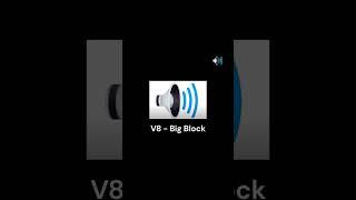 V8 - Big Block Engine