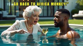 Racist Karen Asks Black Man to Leave His Own Property, What Happens Next Is Unbelievable!