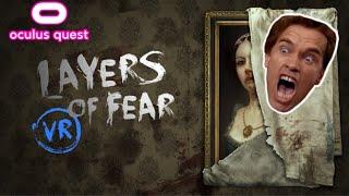 Freaky new HORROR game! Layers Of Fear VR on Oculus Quest Gameplay