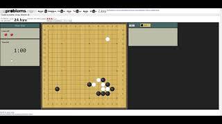 Day 22 - 12k Basic Igo Weiqi Baduk Tsumego