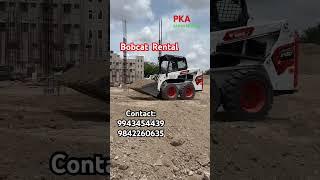 BOBCAT SKID STEER LOADER RENTAL #earthmovers  #bobcats #jcb #construction#coimbatore #rent #rental