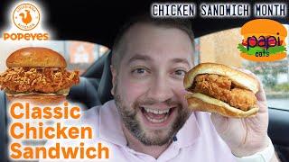 Popeyes Classic Chicken Sandwich - Review (PapiEats Chicken Sandwich Month Revisit)