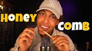 THE Ultimate ASMR RAW Honeycomb Eating (INSTANT TINGLES)