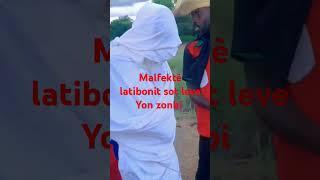 woy mezanmi kouri vinne gade kòman 2 Malfektè latibonit sot leve Yon zonbi #comedy #funny #jpm