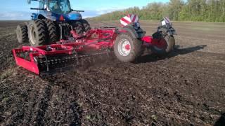 SMS Agriculture Kompaktor  K800 with New Holland T8.390