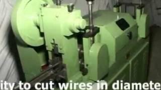 Manek - Wire Straightening and Cutting Off Machine Model: WSC-7/HS