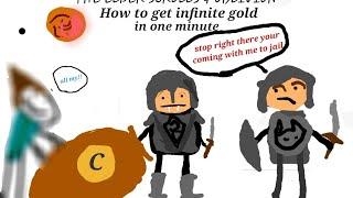 the Elder scrolls oblivion how to get infinite gold in one minute