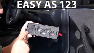 How to install Commander/S3XY buttons on Tesla Model 3 Highland RHD