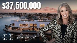 $37M San Diego Luxury Waterfront Estate With 360 Views