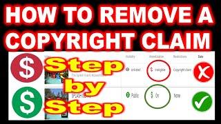 HOW TO REMOVE COPYRIGHT CLAIMS ON YOUTUBE