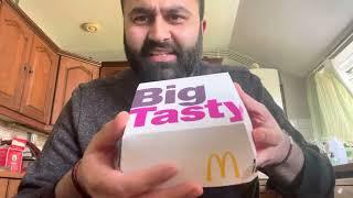 McDonald’s big tasty burger 