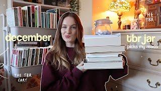 tbr prompt jar picks my december reads 🫙