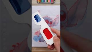 Which Stitch Wins? #drawing #art #3Dglasses #disney