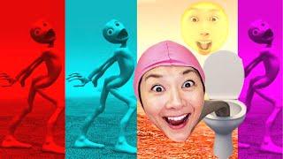 Alien dance VS Dame tu cosita VS Skibidi Toilet VS Green alien dance  VS Funny alien