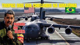 MADURO EM ALERTA! Tropas Americanas Chegando na AMAZÔNIA AGORA, é a Sombra da Guerra na Fronteira