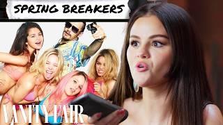 Selena Gomez Rewatches Wizards of Waverly Place, Spring Breakers & More | Vanity Fair