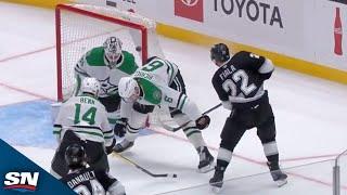 Kings' Kevin Fiala Buries Short-Side Top Corner Between Defenders Legs