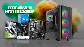 i5 12400F, Geforce RTX 4060 Ti #explore #gaming #pcbuild #pc #gamers #gamingpc #rtx #trending