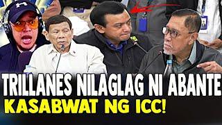 PRRD NAGULAT! NILAGLAG NI ABANTE SI TRILLANES KASABWAT NG ICC!