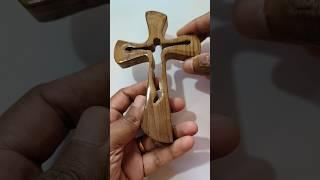 Wooden Door Cross #WoodWorking #Jesus  https://bna-wood-carvings.mini.site