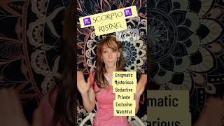 Scorpio Rising traits #astrology #scorpiorising  #risingsign #️  #risingsigntraits