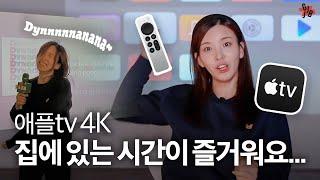 애플tv 4K 살까말까 장단점 + 화질덕후는 그냥 사세요... + 넷플릭스 실행하는 법 | 가전주부