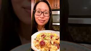 Pineapple Fried Rice with Chinese Sausage