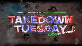 Takedown Tuesday GrOp vs JUDI  | Doomsday: Last Survivor | Recovery of Pompeii