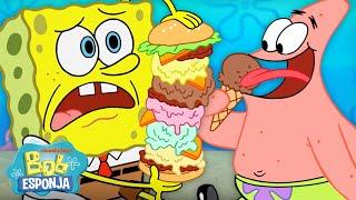 Bob Esponja | 60 minutos de HELADO  | Bob Esponja en Español