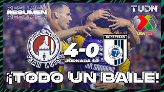 HIGHLIGHTS | Atl San Luis 4-0 Querétaro | Liga Mx -AP2024 - J13 | TUDN