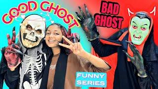 Good Ghost  Bad Ghost ‍️# Funny Series #Wait for twist # Comedy #Minshasworld