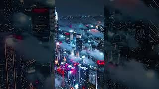 Guangzhou skyline in crisp 4K AI POV - Episode.03 #aishorts #aivideo