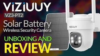 Is This the Ultimate Solar-Powered Security Camera? VIZIUY VZ-3PT2 Hands-On Review!