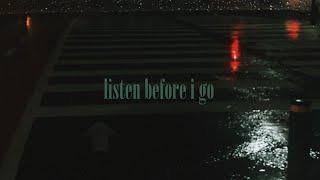 Listen Before I Go (instrumental) – Billie Eilish • 1 hour loop (slowed + rain + night city traffic)