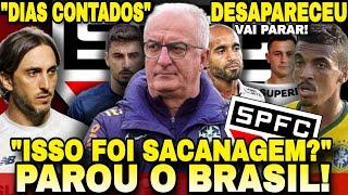 TENSO!! JOGADOR DO SPFC DESAPARECEU!! | •DORIVAL JR DEU +1 MANCADA COM LUCAS MOURA E RAFAEL… E+