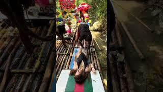 Bamboo rafting and limestone massage Jamaica 