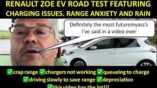 EV ROAD TRIP IN A RENAULT ZOE - CHARGING NIGHTMARES TURN IT INTO AN EPIC