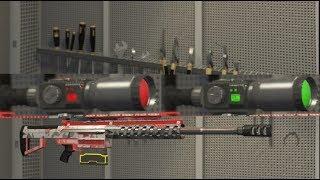GTA 5 - Gunrunning DLC Heavy Sniper MkII Scopes (Thermal, Night Vision)