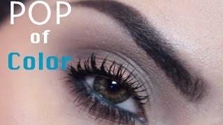 Pop of Color Spring Makeup | SimplyAlex