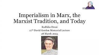 2025 David Gordon Memorial Lecture