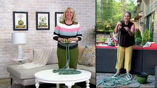 HydroTech Expandable Lightweight Garden Hose w/ Force Control on QVC