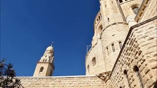 JERUSALEM (Israel), kath. Dormitio-Abtei: Die Glocken der Abteikirche