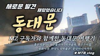 동대문 여행기 ️Seoul Dongdaemun city tour / 디자인플라자, 먹자골목 생선구이집, 흥인지문, 한양도성박물관, 평화시장, 교보문고, 중앙아시아 거리...