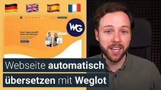 Multilinguale Webseiten mit Weglot (WordPress, Webflow, Wix, etc.)