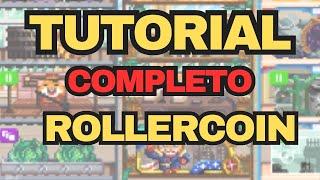 COMO COMEÇAR JOGAR ROLLERCOIN TUTORIAL COMPLETO ATUALIZADO